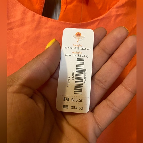 Gymboree Peach Dress NWT - Picture 2 of 6